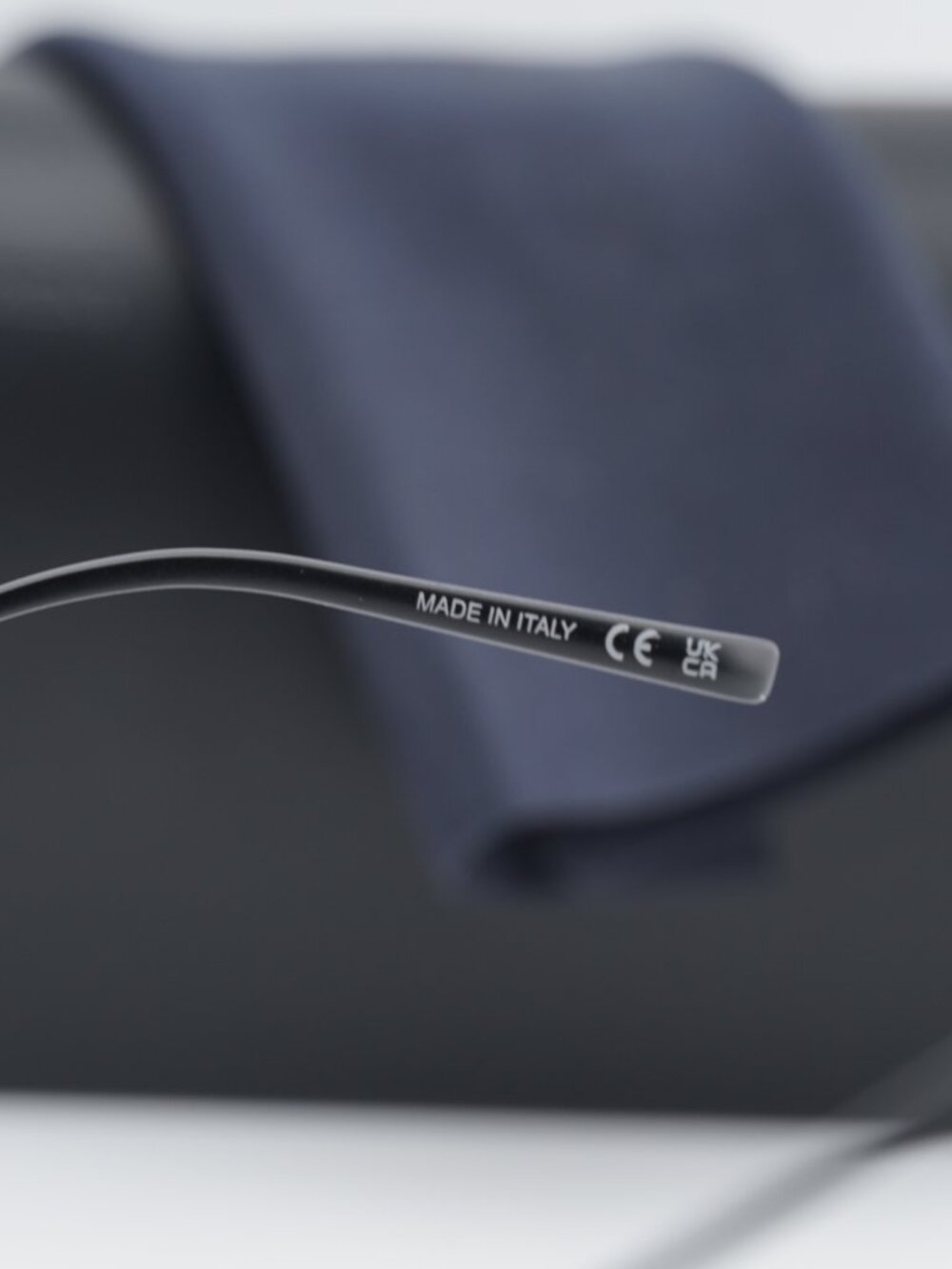 Saint Laurent SL491 004 Square Eyeglasses – Matte Black 55mm - Picture 7 of 9